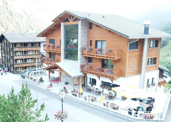 Alpenblick-leukerbad-therme لوكباد