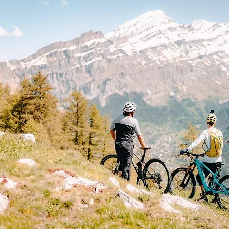 Alpenblick-leukerbad-therme Отель